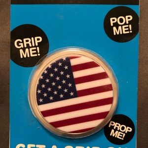 American flag pop socket
